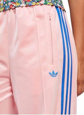 Pantalón de chándal Adidas Classic Firebird rosa para mujer