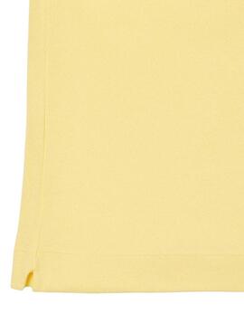 Polo Lacoste de piqué Classic fit amarillo para hombre