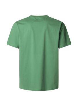 Camiseta Pepe Jeans Eggo verde para hombre