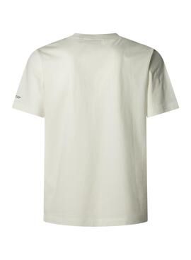 Camiseta Pepe Jeans Talbot blanco para hombre