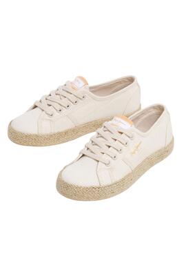 Zapatillas Pepe Jeans Brady beige para niña