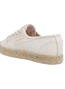 Zapatillas Pepe Jeans Brady beige para niña