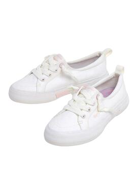 Zapatillas Pepe Jeans Kenton blanco para niña