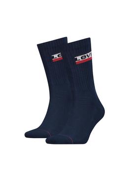 Pack Calcetines Levis 120SF Marino