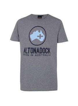 Camiseta Altonadock Logo Gris Oscuro