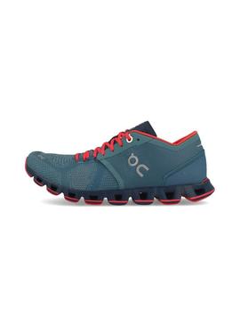 Zapatillas On Running Cloud X Lake Coral Mujer