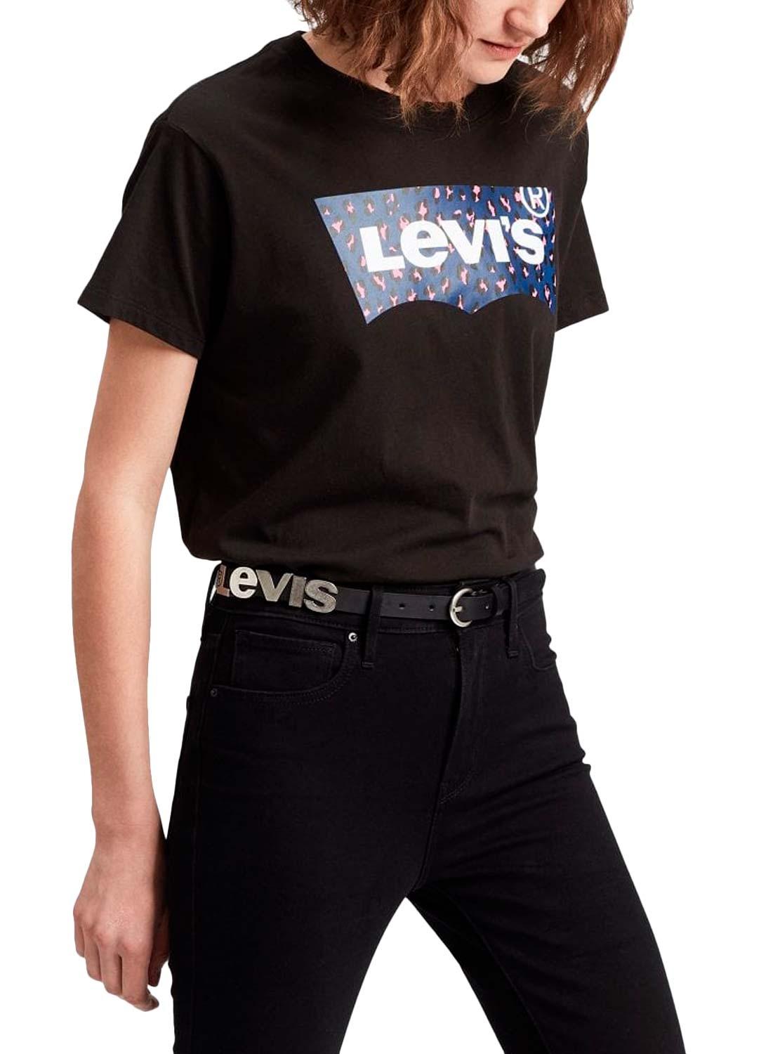 Camiseta fashion levis leopardo