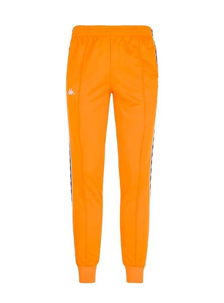 Pantalon Authentic Ombrone Naranja De Chandal Hombre Kappa - Kappa