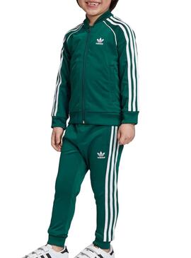 de nuevo Ligadura a lo largo Chandal Adidas Superstar Verde Niño