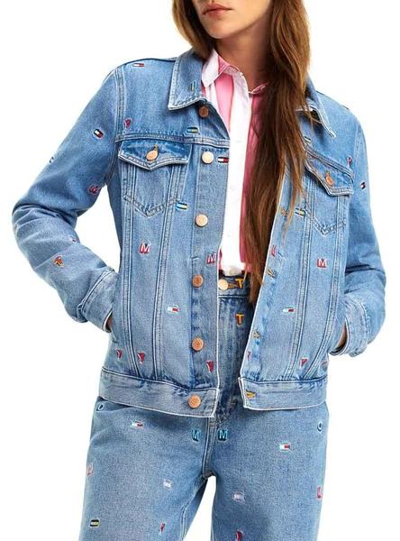 Cazadora Vaquera Tommy Jeans Mujer