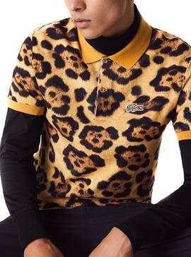 Polo Lacoste x National Geographic Leopard Hombre