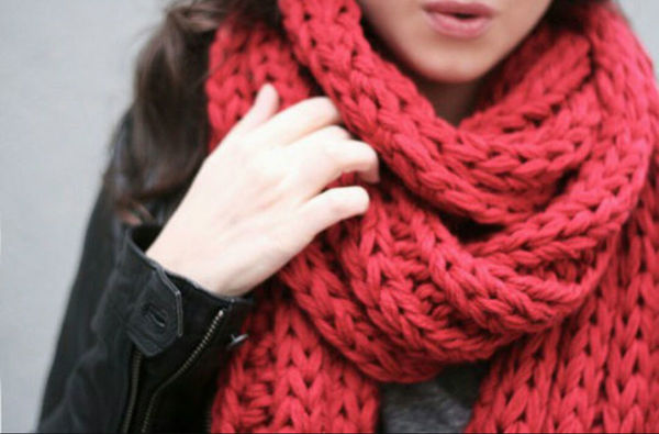 2 cálidas bufandas y fulares de invierno para mujer a cuadros